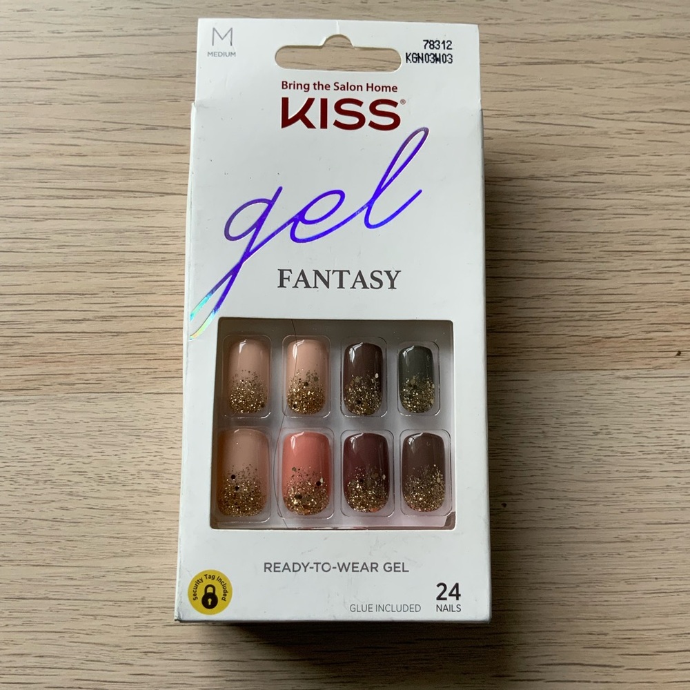 Kiss Gel Fantasy Ready To Wear Gel Nails